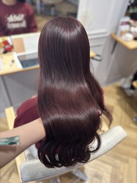 トッカ ヘアーラウンジ 日吉店(tocca) チェリーレッドカラー♪