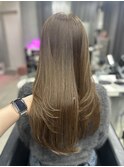 ハイレイヤー×透明感たっぷりオリーブグレージュ♪♪