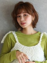 ルー(Luu)&nbsp;チョコレートブラウン/コテ巻きパーマ/髪質改善/神戸/東灘区