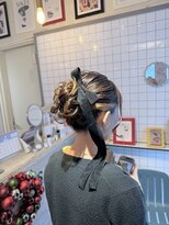 ヘアー アレス(hair ales)&nbsp;アップスタイル まとめ髪 結婚式セット ヘアアレンジ