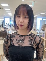 シャルムバイケンジ(Charm.by KENJE) レイヤー/レイヤーボブ/インナーカラー/ブリーチ/ピンク/銀座