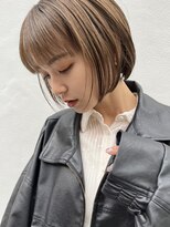 リブレ ショート(LIBRE)&nbsp;あごライン切りっぱなしボブ