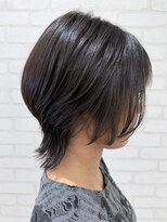 ガーデン 西川田店(garden) 宇都宮ショートボブ顔周りカット白髪ぼかしハイライト白髪染め