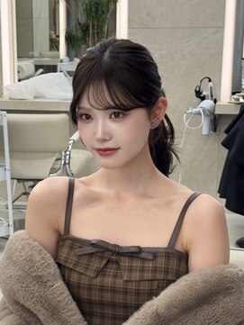 マウルルナ(MAEUL luna) 前髪　顔まわり　韓国前髪