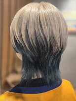 オークプラス(OAK plus+)&nbsp;デザインカラー×ウルフカット