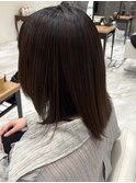縮毛矯正/艶髪/髪質改善/ミディアムヘア