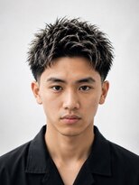 ノラ ギンザ(NORA GINZA)&nbsp;アップバングショートセンターパートツーブロックシャドウルーツ