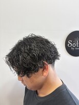 ソルヘアー(Sol hair by tesoro) なみ巻きマッシュ