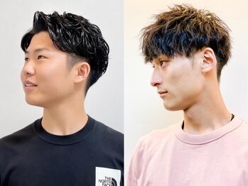 アヤタ 幸町店(AYATA)の写真/【パーマが強みのメンズ専門理髪店】高いパーマ技術とカット技術の融合。理想のメンズスタイルを叶えます。