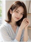 髪質改善＊ハホニコ＊センターパート(池袋西口/池袋髪質改善)
