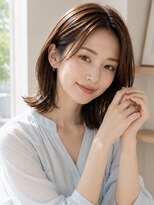 ニーケ 池袋 池袋西口(nike)&nbsp;髪質改善＊ハホニコ＊センターパート(池袋西口/池袋髪質改善)