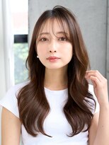 レノラ 髪質改善カラー 本町(LENORA) ハッシュカットグレージュロングウルフカット