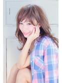 【tasty】無造作レイヤーロング