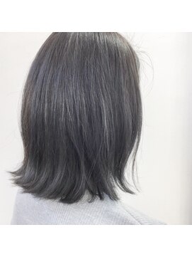 リジョイスヘア(REJOICE hair) 【REJOICE hair】グレイジュ外ハネボブ　sakuma