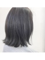 リジョイスヘア(REJOICE hair) 【REJOICE hair】グレイジュ外ハネボブ sakuma