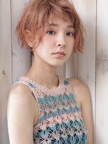 パティオンツー(PATIONN2)&nbsp;チェリーレッドオレンジラフニュアンスウェット＆ドライショート