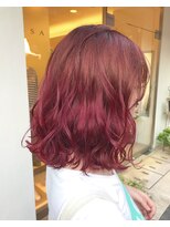 ヴィークス ヘア(vicus hair)&nbsp;【vicus hair】チェリーレッドグラデーション by 井上瑛絵