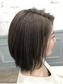 のばしかけもかわいい切りっぱなしボブ