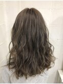 アッシュグレージュカラーデザインカラーWカラー【Ai浅草橋】