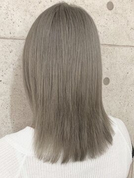 アールプラスヘアサロン(ar+ hair salon) こなれ感ミルクティーベージュ