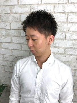 プライズ アイリス 池袋東口店(prize Iris) ショートレイヤー ソフトツーブロック MEN'S HAIR 池袋