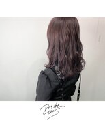 パドトロワ(Pas de trois)&nbsp;新潟×パープルグレージュ×透け感×暗髪