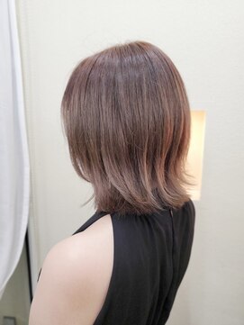 リノ(Lino) 外ハネ×グレージュ