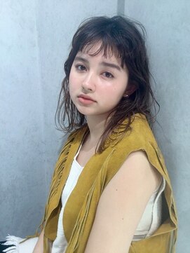 クレアール 恵比寿店(CREAR) 【CREAR 恵比寿/代官山】外ハネボブアッシュブラウンネオウルフ