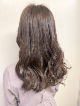 バブルス 所沢店(BUBBLES) ブリーチなし！柔らかグレージュ♪