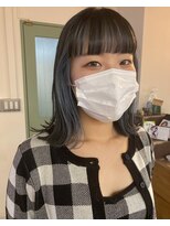 コレット ヘアー 大通(Colette hair)&nbsp;★クリアブルー×ダークアッシュ★