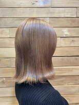 ココチヘアーサロン&nbsp;ピーチベージュカラー