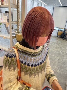 カノエ 宇部小串店(canoe) 暖色カラー／髪質改善縮毛矯正/髪質改善／韓国風／韓国ヘア