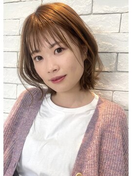 トゥーリ 藤崎店(tuuli) 伸ばし中にも♪ナチュラルくびれボブ