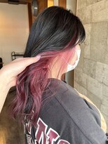 ミルヘアデザイン(mil hair design) インナーカラーケアブリーチイヤリングカラーハイライトレイヤー