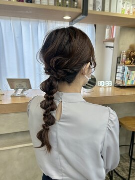 イット(it.) kana 編みおろし 結婚式