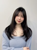 ピープスアンドスー 表参道 渋谷(Peeps&Suu.) ざくざくレイヤー/ワンホンレイヤー/前髪あり/くびれレイヤー