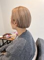 リノン(Rinon)&nbsp;まるみのあるハイトーンショートもお任せ下さい◎
