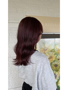 トイロ(toiro.) ブリーチ無しカシスカラー！