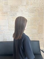 ヴァン カウンシル 川口店(VAN COUNCIL)&nbsp;うる艶綺麗な秋のくすみカラー 透明感カラー ハイライト#3