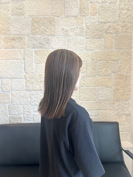 ヴァン カウンシル 川口店(VAN COUNCIL) うる艶綺麗な秋のくすみカラー 透明感カラー ハイライト#3