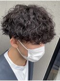 波巻きパーマシャドウパーマツイストスパイラルパーマウルフ30代