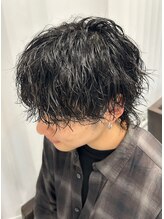 パーマ初心者さんでも挑戦しやすく格好良くキマる【スパイラルパーマ】