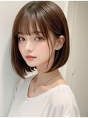 ミニボブ/内巻きボブ/切りっぱなしボブ【三宮】