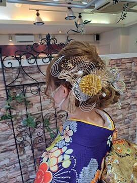 スカイパーク ファン(FUN) 着物ヘアー