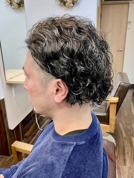 グリーンフィールコパン(green feel copains) グランジスパイラルパーマ