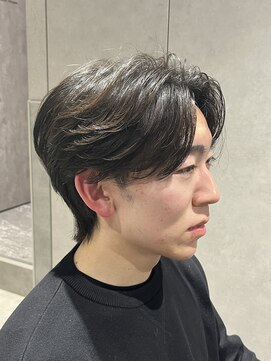 テクト バイアッシュ 吉祥寺店(Tect by Ash) センターパート毛流れダウンパーマ韓国スタイル