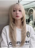 韓国パーマ/コテ巻き風パーマ[レイヤーカット/渋谷]