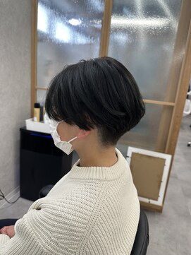 ヘアサロン ドットプラス 町田店(dot. plus) イメチェン/ホワイトブロンド/外ハネボブ/ワイドバング/町田