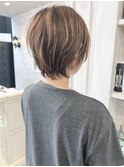 福山市美容室Caary春ヘア大人気！！ウルフショートヘア