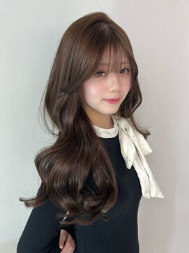 ジーナリア(Xena ria) 《Kaho》ダブルカラー/ブリーチ無しカラー/ヘーゼルベージュ